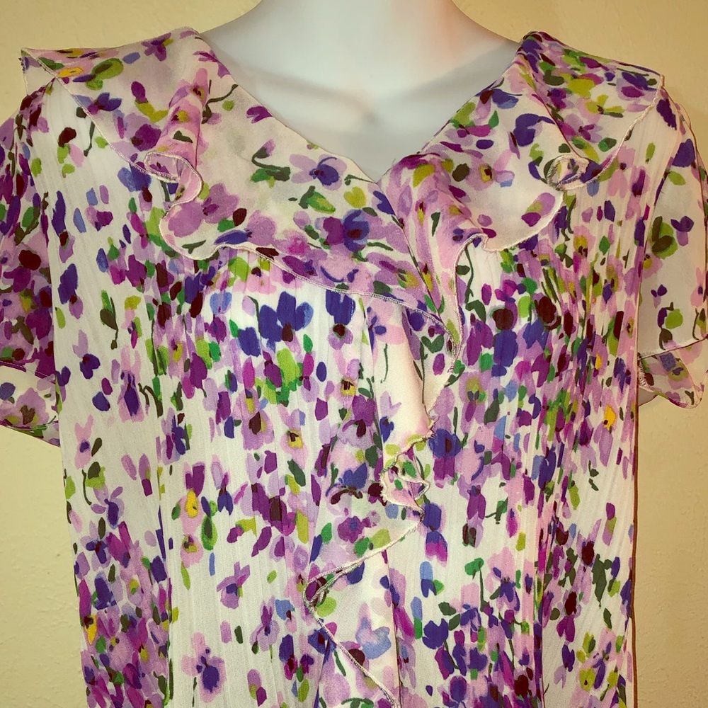 Vintage East 5th Ruffle Blouse